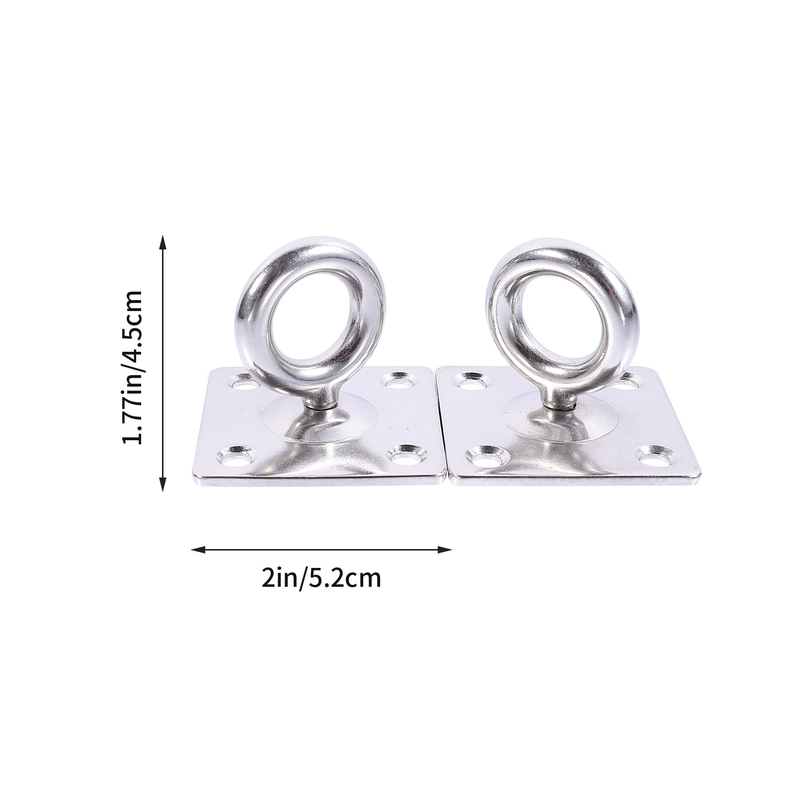2Pcs M8 Stainless Steel Suspen - Gymnastic Ring recension och pris
