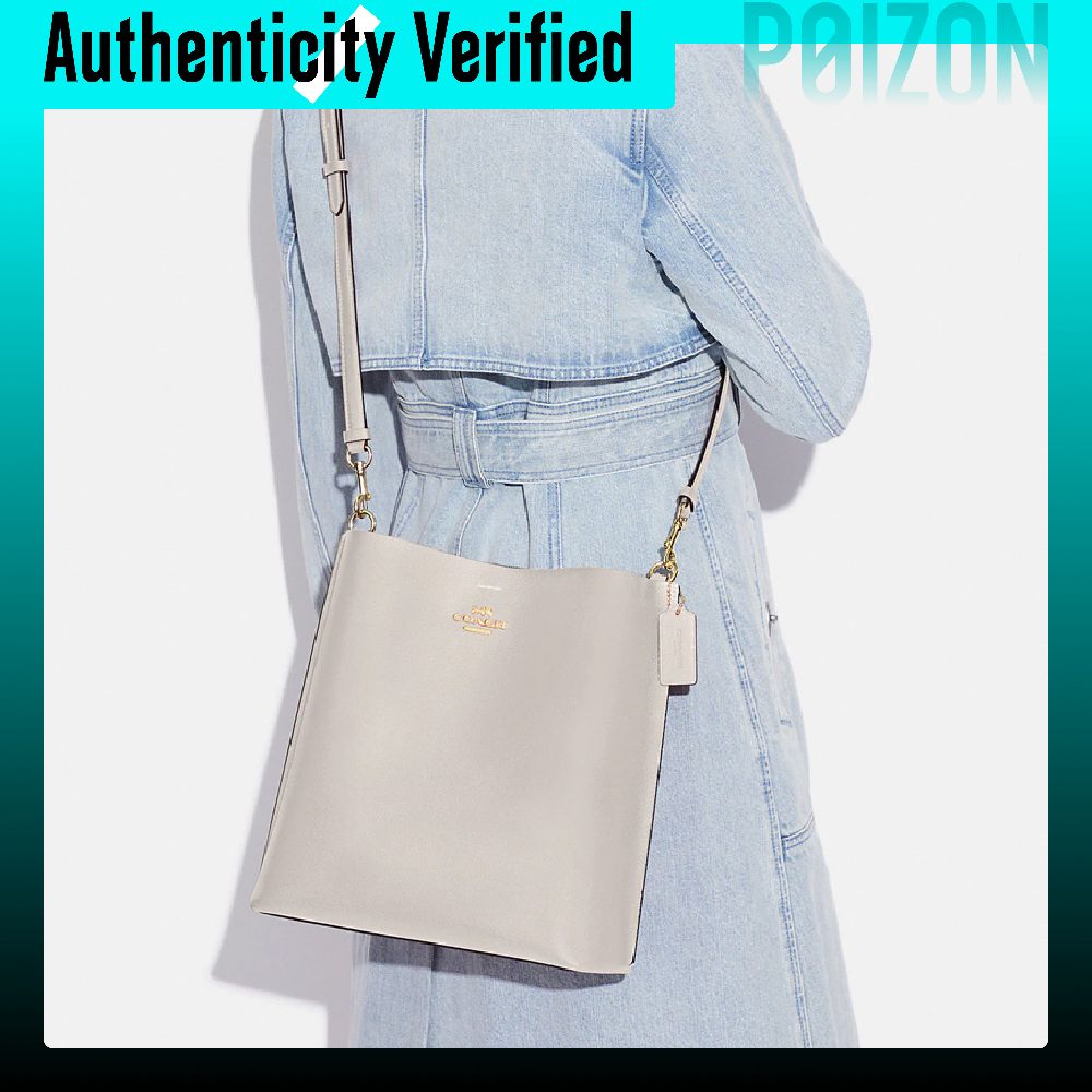 COACH Mollie Solid Color Leath - Chalk Bag recension och pris