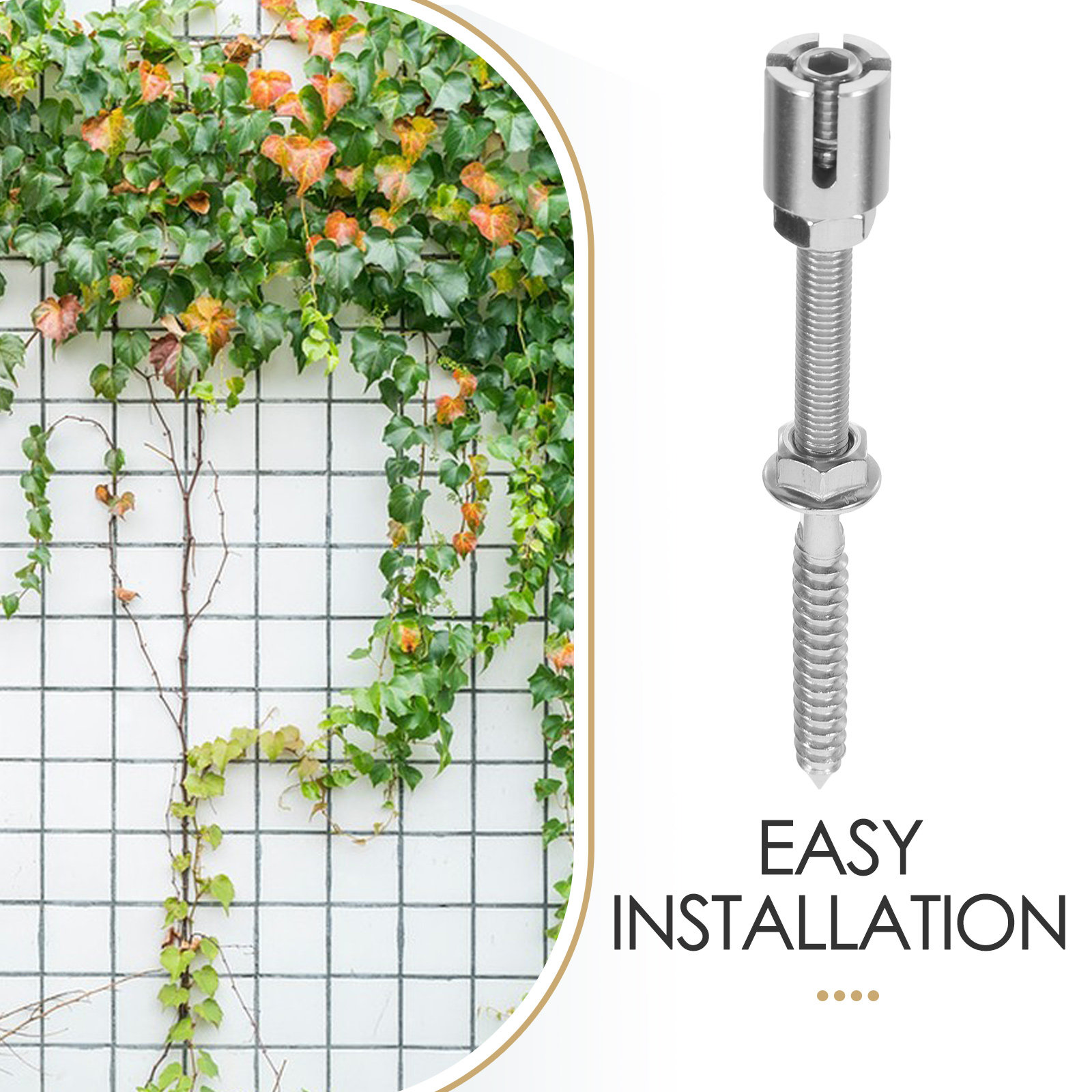 Trellis Screw Stainless Steel  - Rope Climb recension och pris